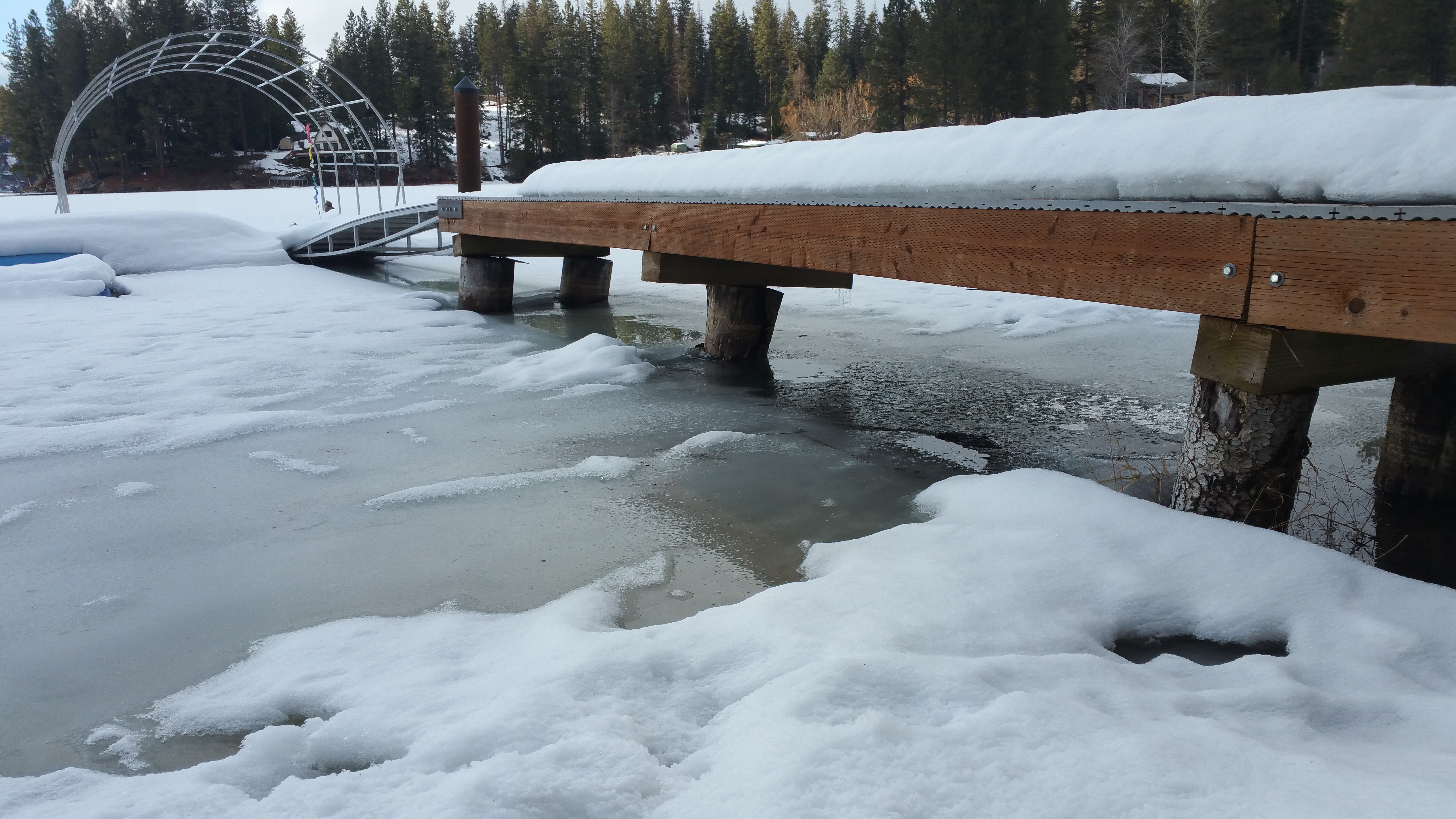 Ice Damage Dock