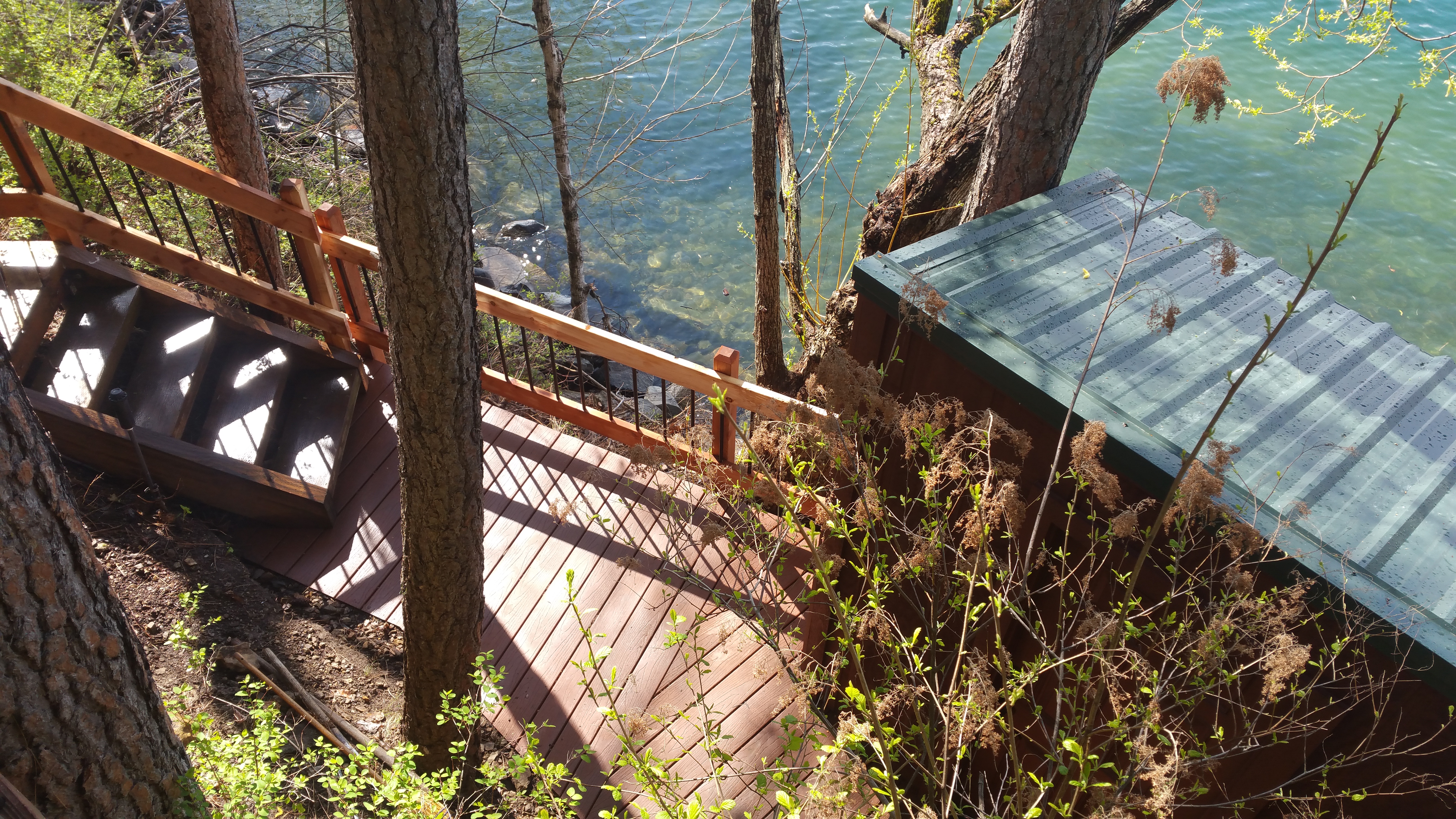 Lake Access Deck, Dock & Diving