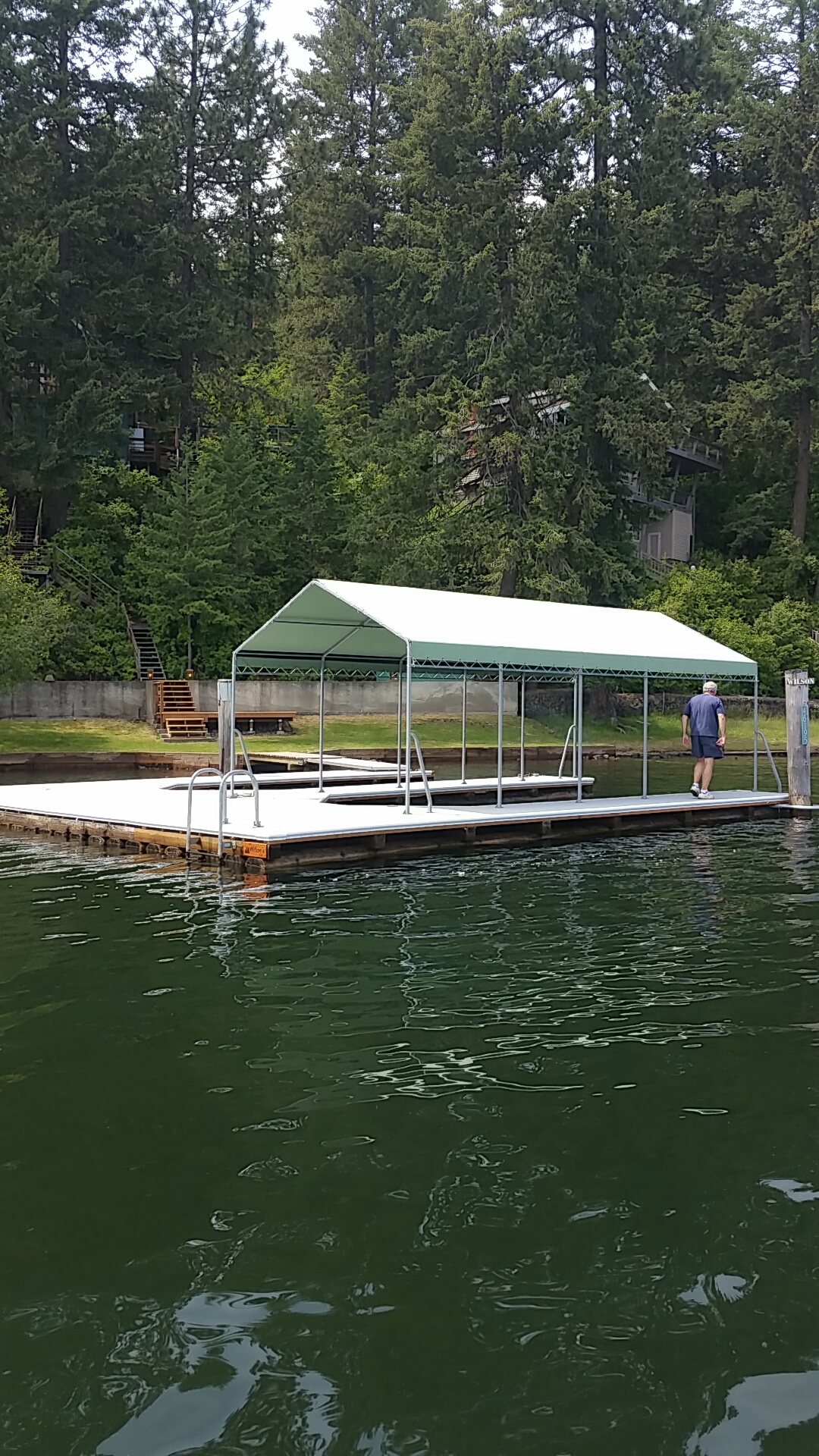 Cedar Float Log Double Slip