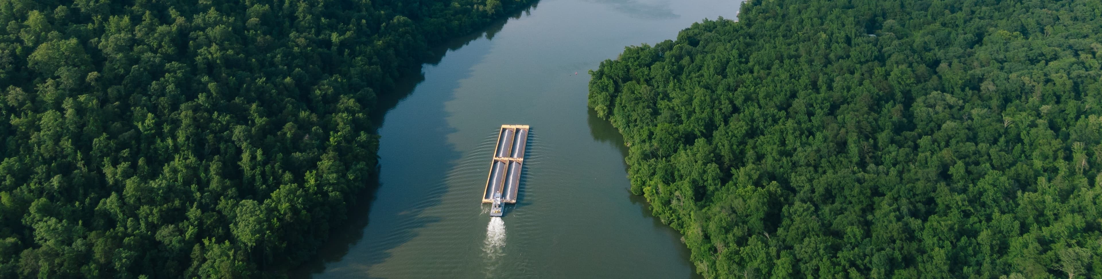 Barge logistics — Spokane River